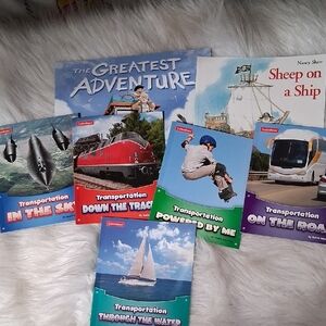 Scholastic Transportation Themed Book Bundle